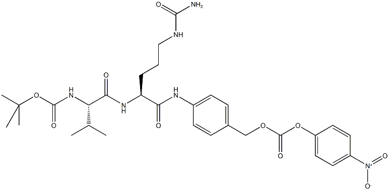 Boc-Val-Cit-PAB-PNP CAS#: 870487-10-8