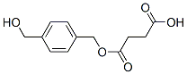 Butanedioic acid, mono[[4-(hydroxymethyl)phenyl]methyl] ester (9CI) CAS#: 868161-62-0