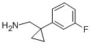 C-[1-(3-FLUORO-PHENYL)-CYCLOPROPYL]-METHYLAMINE CAS#: 886365-90-8