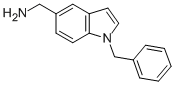 C-(1-BENZYL-1H-INDOL-5-YL)-METHYLAMINE CAS#: 887583-42-8