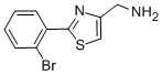 C-[2-(2-BROMO-PHENYL)-THIAZOL-4-YL]-METHYLAMINE CAS#: 885280-21-7
