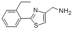 C-[2-(2-ETHYL-PHENYL)-THIAZOL-4-YL]-METHYLAMINE CAS#: 885280-84-2