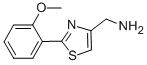 C-[2-(2-METHOXY-PHENYL)-THIAZOL-4-YL]-METHYLAMINE CAS#: 885280-27-3