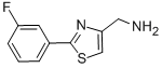 C-[2-(3-FLUORO-PHENYL)-THIAZOL-4-YL]-METHYLAMINE CAS#: 885280-31-9