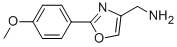 C-[2-(4-METHOXY-PHENYL)-OXAZOL-4-YL]-METHYLAMINE CAS#: 885272-87-7