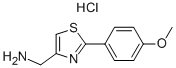 C-[2-(4-METHOXY-PHENYL)-THIAZOL-4-YL]-METHYLAMINE HYDROCHLORIDE CAS#: 858009-33-3