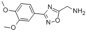 C-[3-(3,4-DIMETHOXY-PHENYL)-[1,2,4]OXADIAZOL-5-YL]-METHYLAMINE CAS#: 878977-92-5