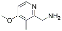 C-(4-METHOXY-3-METHYL-PYRIDIN-2-YL)-METHYLAMINE CAS#: 886372-19-6
