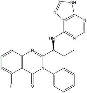 CAL-101 CAS#: 870281-82-6