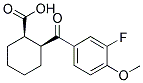 CIS-2-(3-FLUORO-4-METHOXYBENZOYL)CYCLOHEXANE-1-CARBOXYLIC ACID CAS#: 844856-77-5