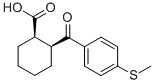 CIS-2-(4-THIOMETHYLBENZOYL)CYCLOHEXANE-1-CARBOXYLIC ACID CAS#: 844856-61-7