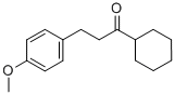 CYCLOHEXYL 2-(4-METHOXYPHENYL)ETHYL KETONE CAS#: 885122-89-4