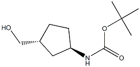 CarbaMic acid, [(1R,3R)-3-(hydroxyMethyl)cyclopentyl]-, 1,1-diMethylethyl ester (9CI) CAS#: 884006-56-8