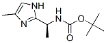 Carbamic acid, [(1S)-1-(4-methyl-1H-imidazol-2-yl)ethyl]-, 1,1-dimethylethyl ester (9CI) CAS#: 819075-42-8