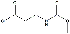 Carbamic  acid,  [-bta--(chloroformyl)isopropyl]-,  methyl  ester  (2CI) CAS#: 861623-75-8