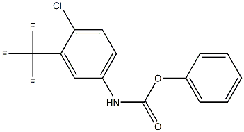 Carbamic acid,N-[4-chloro-3-(teifluoromethyl)phenyl]-,phenyl ester CAS#: 871555-75-8