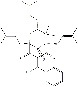 (-)-Clusianone CAS#: 865084-59-9
