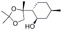 Cyclohexanol, 5-methyl-2-[(4R)-2,2,4-trimethyl-1,3-dioxolan-4-yl]-, (1R,2R,5R)- (9CI) CAS#: 820208-73-9