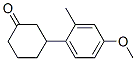 Cyclohexanone, 3-(4-methoxy-2-methylphenyl)- (9CI) CAS#: 819849-78-0