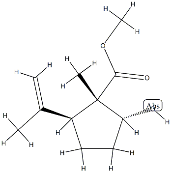 Cyclopentanecarboxylic acid, 2-hydroxy-1-methyl-5-(1-methylethenyl)-, methyl ester, (1R,2S,5R)-rel- (9CI) CAS#: 820245-19-0