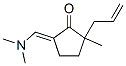 Cyclopentanone, 5-[(dimethylamino)methylene]-2-methyl-2-(2-propenyl)-, (5E)- (9CI) CAS#: 836628-67-2