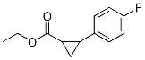 Cyclopropanecarboxylic acid, 2-(4-fluorophenyl)-, ethyl ester CAS#: 879324-63-7