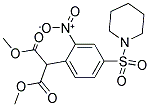 DIMETHYL 2-[2-NITRO-4-(PIPERIDINOSULFONYL)PHENYL]MALONATE CAS#: 860785-48-4