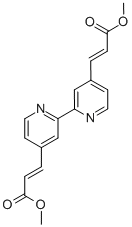 DIMETHYL 3,3'-[2,2'-BIPYRIDINE]-4,4'-DIYLBIS-(2E,2'E)-2-PROPENATE CAS#: 845307-47-3
