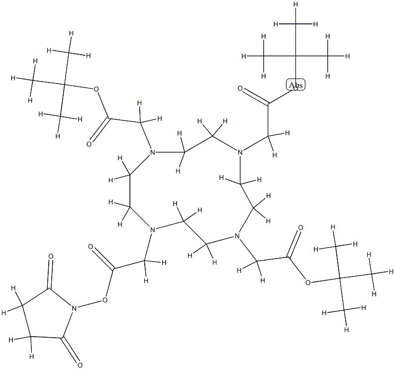 DOTA-mono-NHS-tris(t-Bu ester)(B-270) CAS#: 819869-77-7