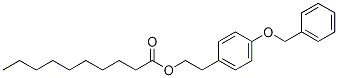 Decanoic acid, 2-[4-(phenylMethoxy)phenyl]ethyl ester CAS#: 848484-93-5