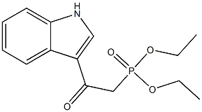 Diethyl [2-(indol-3-yl)-2-oxoethyl]phosphonate CAS#: 850231-86-6