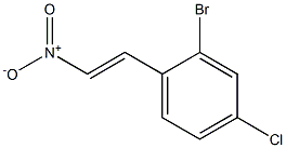 (E)-2-Bromo-4-Chloro-1-(2-Nitrovinyl)Benzene CAS#: 869319-28-8