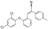 (E)-3-[2-(2,4-DICHLOROPHENOXY)PHENYL]-2-(4-METHYLPHENYL)-2-PROPENENITRILE CAS#: 866019-74-1