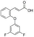 (E)-3-[2-(3,5-DIFLUOROPHENOXY)PHENYL]-2-PROPENOIC ACID CAS#: 886361-03-1