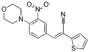 (E)-3-(4-MORPHOLINO-3-NITROPHENYL)-2-(2-THIENYL)-2-PROPENENITRILE CAS#: 866019-61-6