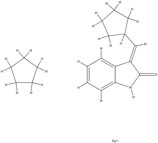 (E)-3-Ferrocenylmethylidene-1,3-dihydro-2H-indol-2-one CAS#: 884338-18-5
