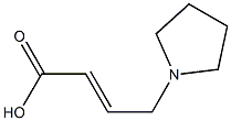 (E)-4-(Pyrrolidin-1-yl)but-2-enoic acid CAS#: 848185-03-5