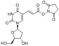 (E)-5-[2-(2-CARBOXYVINYL)]-2'-DEOXYURIDINE N-HYDROXY-SUCCIMIDE ESTER CAS#: 869355-24-8
