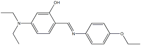 (E)-5-(diethylamino)-2-(((4-ethoxyphenyl)imino)methyl)phenol CAS#: 878384-67-9
