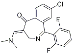 (E)-8-chloro-1-(2,6-difluorophenyl)-4-((diMethylaMino)Methylene)-3H-benzo[c]azepin-5(4H)-one CAS#: 869366-10-9