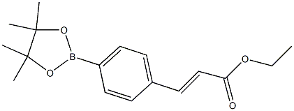 (E)-ethyl 3-(4-(4,4,5,5-tetraMethyl-1,3,2-dioxaborolan-2-yl)phenyl)acrylate CAS#: 876169-22-1