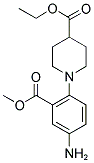 ETHYL 1-[4-AMINO-2-(METHOXYCARBONYL)PHENYL]-4-PIPERIDINECARBOXYLATE CAS#: 886360-83-4