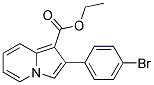 ETHYL 2-(4-BROMOPHENYL)-1-INDOLIZINECARBOXYLATE CAS#: 885949-62-2