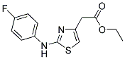 ETHYL [2-(4-FLUORO-PHENYLAMINO)-THIAZOL-4-YL]-ACETATE CAS#: 886499-02-1