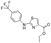 ETHYL 2-[4-(TRIFLUOROMETHYL)ANILINO]-1,3-THIAZOLE-4-CARBOXYLATE CAS#: 860783-84-2