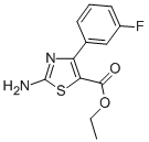 ETHYL 2-AMINO-4-(3-FLUORO)PHENYL THIAZOLE-5-CARBOXYLATE CAS#: 887267-78-9