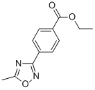 ETHYL 4-(5-METHYL-1,2,4-OXADIAZOL-3-YL)BENZOATE CAS#: 850375-01-8