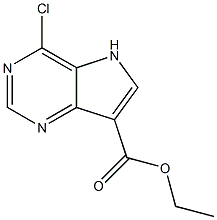 ETHYL 4-CHLORO-5H-PYRROLO[3,2-D]PYRIMIDINE-7-CARBOXYLATE CAS#: 853058-42-1