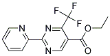 ETHYL 4-(TRIFLUOROMETHYL)-2-(PYRIDIN-2-YL)PYRIMIDINE-5-CARBOXYLATE CAS#: 866132-66-3