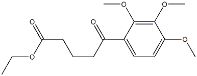 ETHYL 5-(2,3,4-TRIMETHOXYPHENYL)-5-OXOVALERATE CAS#: 854859-30-6